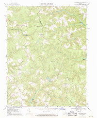 Cauthornville 1968 topographic map thumbnail