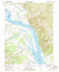 Champlain 1968 topographic map thumbnail