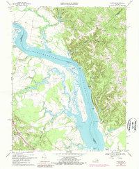 Champlain 1968 topographic map thumbnail