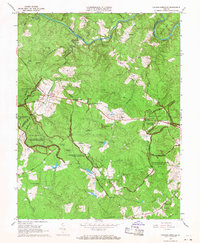 Chancellorsville 1966 topographic map thumbnail