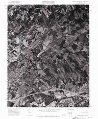 Charlottesville East 1972 topographic map thumbnail