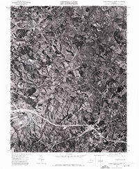 Charlottesville West 1972 topographic map thumbnail