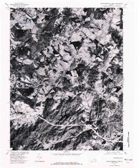 Charlottesville West 1977 topographic map thumbnail