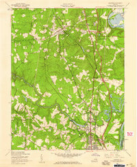 Chester 1952 topographic map thumbnail