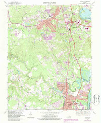 Chester 1969 topographic map thumbnail