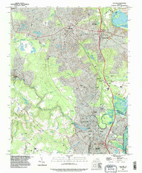 Chester 1994 topographic map thumbnail