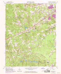 Chesterfield 1963 topographic map thumbnail