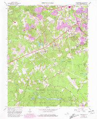 Chesterfield 1963 topographic map thumbnail