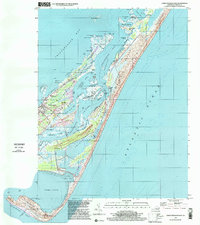 Chincoteague East 1999 topographic map thumbnail