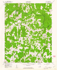 Chula 1943 topographic map thumbnail