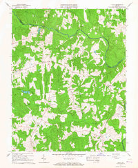 Chula 1966 topographic map thumbnail