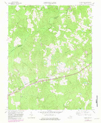 Church Road 1963 topographic map thumbnail