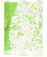 Churchville 1964 topographic map thumbnail
