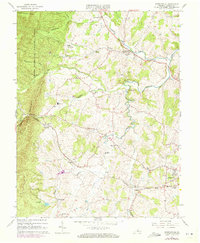 Churchville 1964 topographic map thumbnail