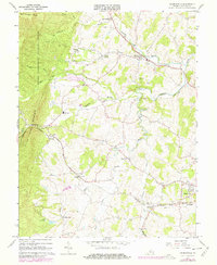 Churchville 1964 topographic map thumbnail