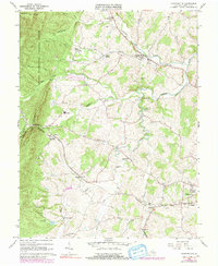 Churchville 1964 topographic map thumbnail