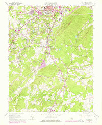 City Farm 1963 topographic map thumbnail