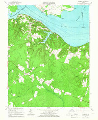 Claremont 1966 topographic map thumbnail