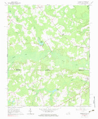 Claresville 1966 topographic map thumbnail