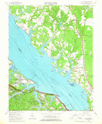 Clay Bank 1965 topographic map thumbnail