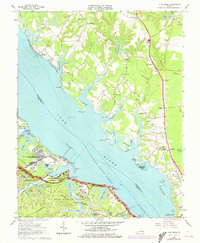 Clay Bank 1965 topographic map thumbnail