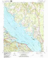 Clay Bank 1984 topographic map thumbnail