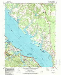 Clay Bank 1984 topographic map thumbnail