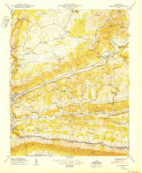 Clinchport 1950 topographic map thumbnail