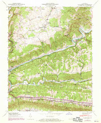 Clinchport 1947 topographic map thumbnail