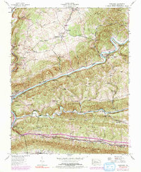 Clinchport 1947 topographic map thumbnail