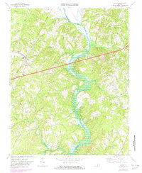 Clover 1968 topographic map thumbnail