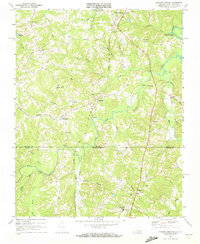 Cluster Springs 1968 topographic map thumbnail