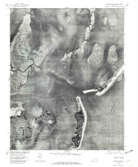 Cobb Island 1977 topographic map thumbnail