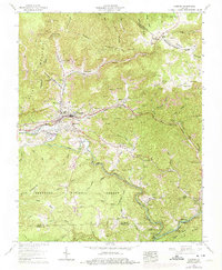Coeburn 1957 topographic map thumbnail