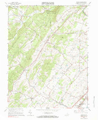 Conicville 1966 topographic map thumbnail