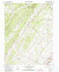 Conicville 1966 topographic map thumbnail