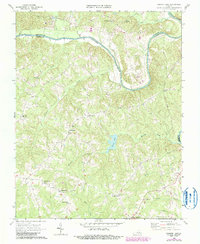 Conner Lake 1968 topographic map thumbnail