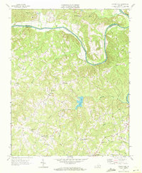 Conner Lake 1968 topographic map thumbnail