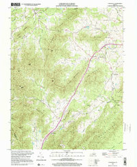 Covesville 1999 topographic map thumbnail