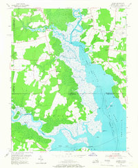 Creeds 1954 topographic map thumbnail
