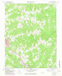 Crewe East 1968 topographic map thumbnail
