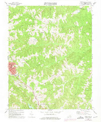 Crewe East 1968 topographic map thumbnail