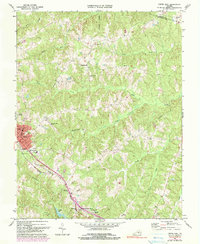 Crewe East 1968 topographic map thumbnail