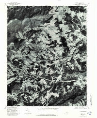 Crozet 1977 topographic map thumbnail