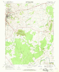 Culpeper topographic map thumbnail