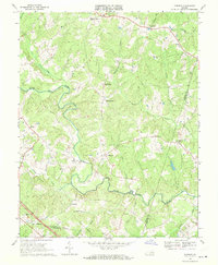 Dabneys 1968 topographic map thumbnail