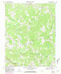 Dabneys 1968 topographic map thumbnail