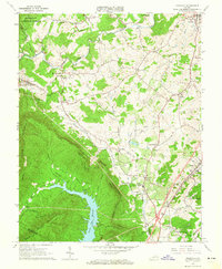 Daleville 1963 topographic map thumbnail
