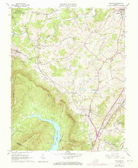 Daleville 1963 topographic map thumbnail