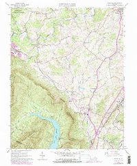 Daleville 1963 topographic map thumbnail